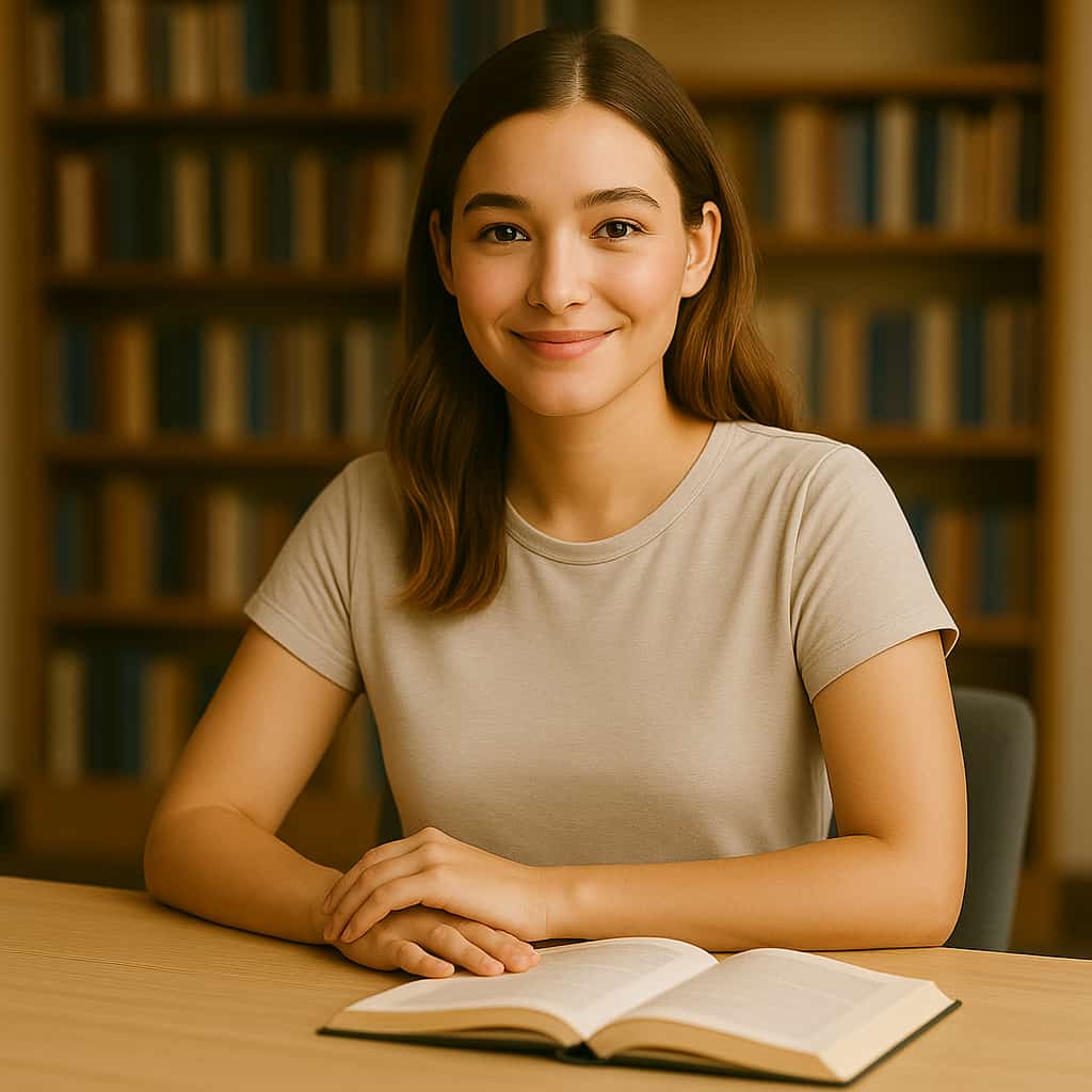 Professional woman using Claripen